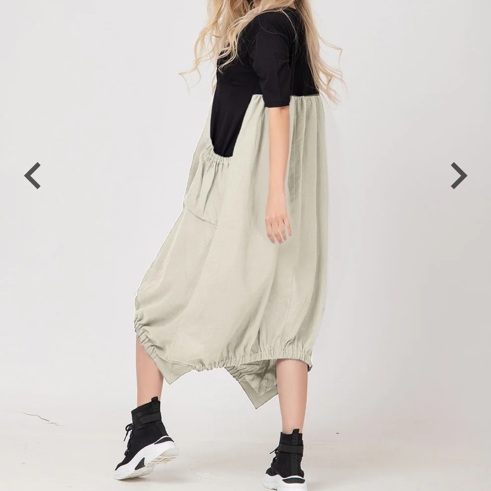 Asymmetrical Light Blue ADPTT Dress